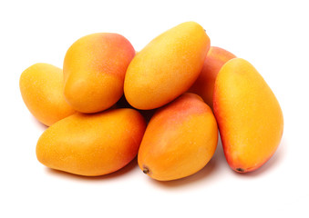 Mango on a white background