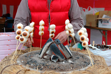 串焼き団子