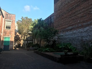 A small spot a bit of the beaten path in the French Quarter of New Orleans.