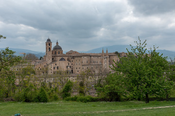 View of the city of Urbino