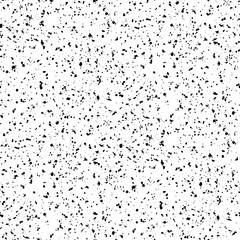 Grainy seamless pattern, texture, background. Black speckles, spots.