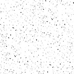 Seamless pattern, texture of black dust, speckles, grain.