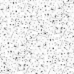 Seamless rough texture of grunge spots, dots, dust, grain.