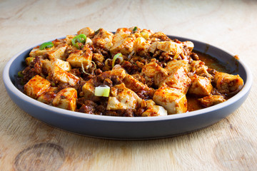 Mapo tofu with Chinese douban paste