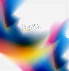 Liquid fluid color splashes abstract background, bright colorful shapes. Techno futuristic vector abstract background For Wallpaper, Banner, Background, Card, Book Illustration, landing page