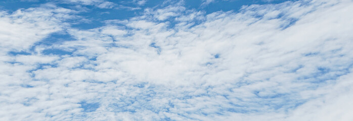 beautiful blue sky from airplane.
