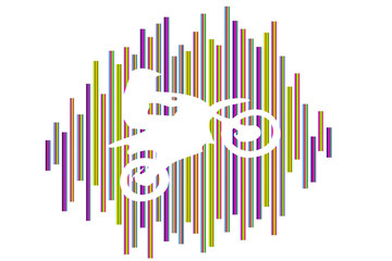 Racing logo design. Sport background. Motorcycle, Graph, Icon, Symbol, Silhouette. Vector illustration.