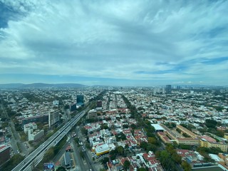 Fototapeta premium aerial view of bangkok
