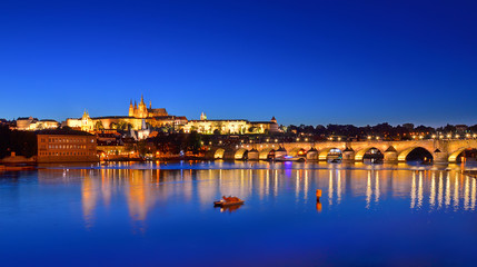 landscape of Prague,Czech Republic