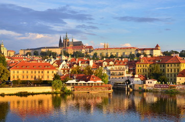 landscape of Prague,Czech Republic
