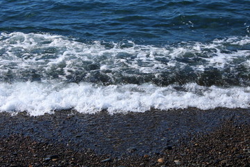 Obraz premium 波打ち際10