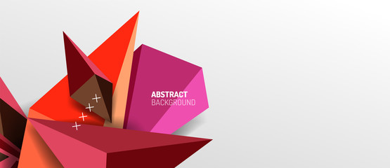 Trendy simple triangle abstract background, dynamic motion concept. Vector Illustration For Wallpaper, Banner, Background, Card, Book Illustration, landing page