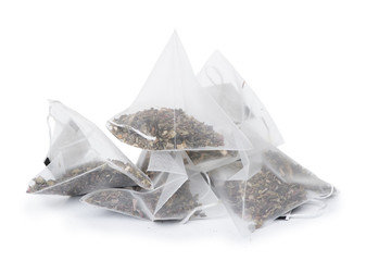 Pyramid shape tea bags