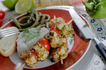 Poulet grillé aux herbes de provence