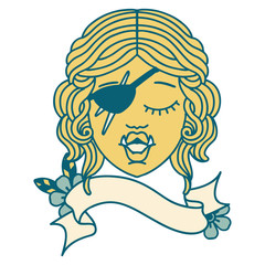 orc rogue character face illustration