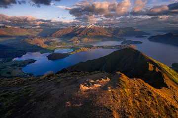 View from Roy's Peak on Lake Wanaka, New Zealand

