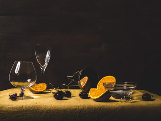 orange still life with fruits © marc