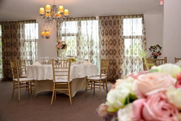 wedding reception room
