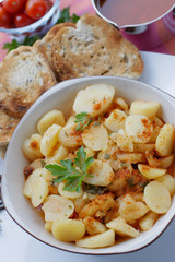 Recette Pommes de terre au safran