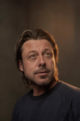 Obraz premium Studio portrait of a european man.