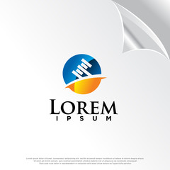 Fototapeta na wymiar attorney, law, legal logo. modern icon, template design