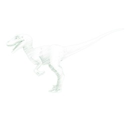 3d illustration of the raptor
