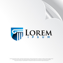 attorney, law, legal logo. modern icon, template design