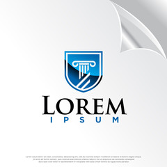 attorney, law, legal logo. modern icon, template design