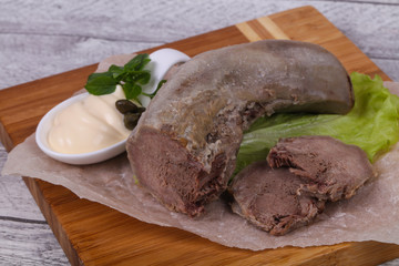 Gurmet pork tongue snack