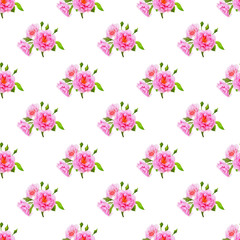 Roses background for printing on fabric or wallpaper