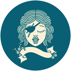 human rogue character face illustration