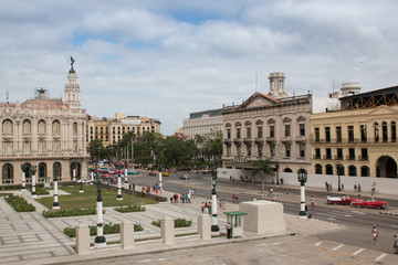Fototapeta na wymiar Cuba, le Capitole de La Havane