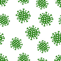 Pictogram image curfew illustration. Coronavirus. To stay home. Pattern