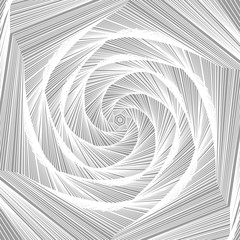 Round shapes swirl design template shell pattern