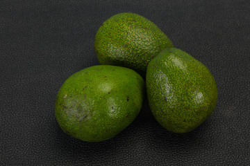 Ripe green dietary avocado - superfood