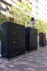 街並みの景観重視の為の電柱、電線地中化