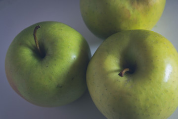 A green apple. High quality photo