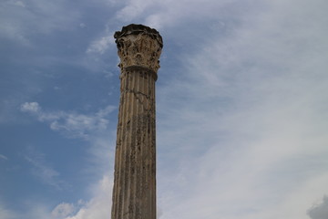 ancient column in the sky
