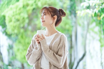 アジア人女性のポートレート