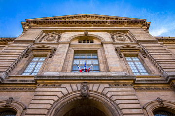 Palais du Louvre in Paris, France