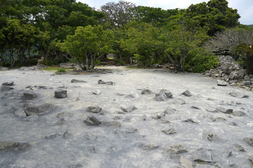 世界遺産　今帰仁城