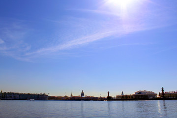 Saint-Petersburg, Russia, spring