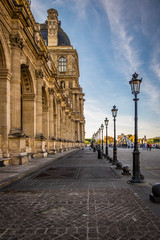 Fototapeta na wymiar Palais du Louvre in Paris, France