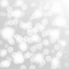 White bokeh circle soft abstract background.Wallpaper vector soft light.