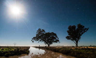 Australia krajobraz nocą © Hrr