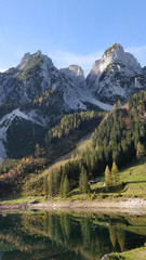 Fototapeta na wymiar Alpen 