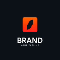 minimalist abstract letter s logo template design editable	
