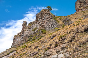 Mountain landscape. Elbrus region. 