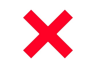 red cross mark