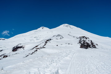 Fototapeta na wymiar Mount Elbrus in Kabardino-Balkaria. Russia.